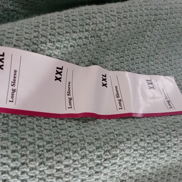 NWT Mens 2X long-sleeve henley shirt. 100% Cotton - Picture 3 of 8